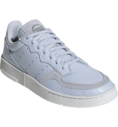 Adidas Originals Supercourt Sneaker In Aero Blue/ Crystal White