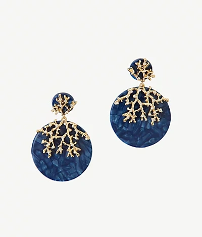 Lilly Pulitzer Coral Cove Earrings In Emerald Isle