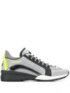 Dsquared2 551 Sneakers In Grey Leather