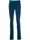 Joseph Cloud Gabardine Skinny Jeans In Blue