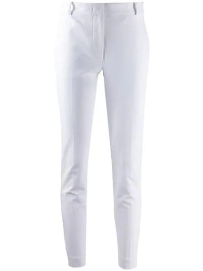 Joseph Zoom Gabardine Skinny Trousers In White
