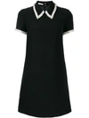 Miu Miu Embellished Collar Dress - Black