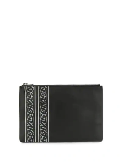 Mcq By Alexander Mcqueen Mcq Alexander Mcqueen Black Logo Tablet Pouch In 1000 Black