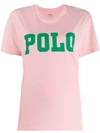 Polo Ralph Lauren Logo Printed T-shirt In 007 Pink