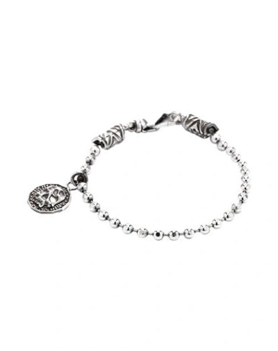 Emanuele Bicocchi Bracelets In Silver