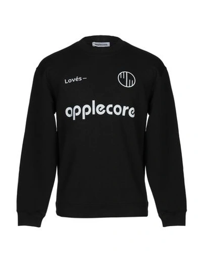 Applecore Sweatshirt In Black