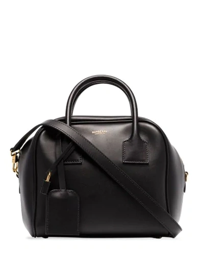 Burberry Small Bowling Tote Bag In Black