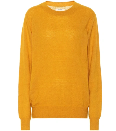 Isabel Marant Étoile Blizzy Alpaca And Wool-blend Sweater In Yellow