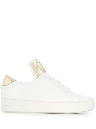 Michael Michael Kors Classic Sneakers In White