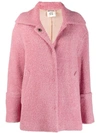 Semicouture Mélange Jacket In Pink