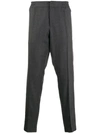 Etro Slim-fit Tailored Trousers In Grey