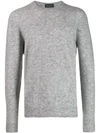 Roberto Collina Pullover Mit Rundem Ausschnitt In Grey