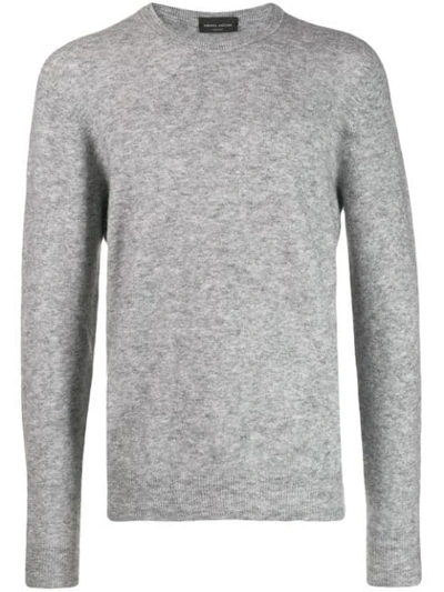 Roberto Collina Pullover Mit Rundem Ausschnitt In Grey