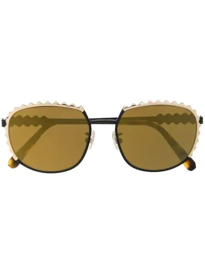 Philipp Plein Square Frames Sunglasses