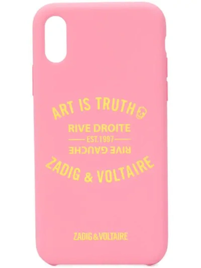 Zadig & Voltaire Zadig&voltaire Iphone X Phone Case - Pink