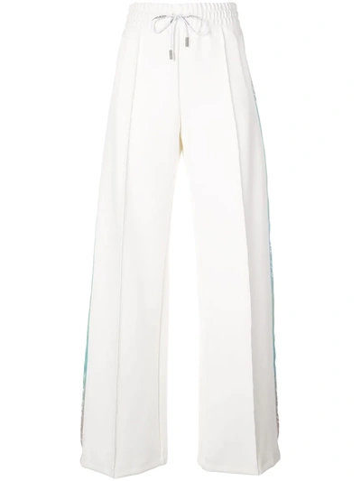Off-white Side Panelled Track Pants In White