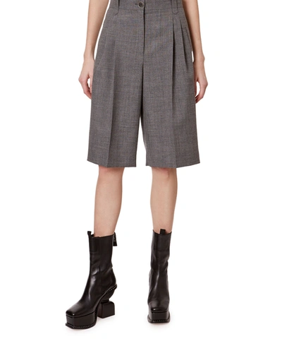 Loewe Suiting Bermuda Shorts In Gray