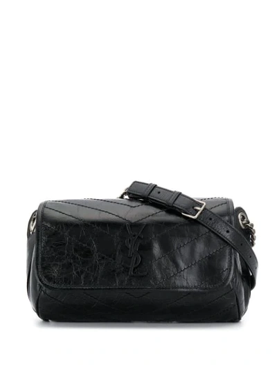 Saint Laurent Niki Monogramme Body Bag In Black