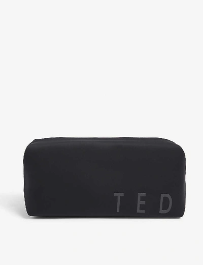 Ted Baker Beauily Pvc Wash Bag In Black