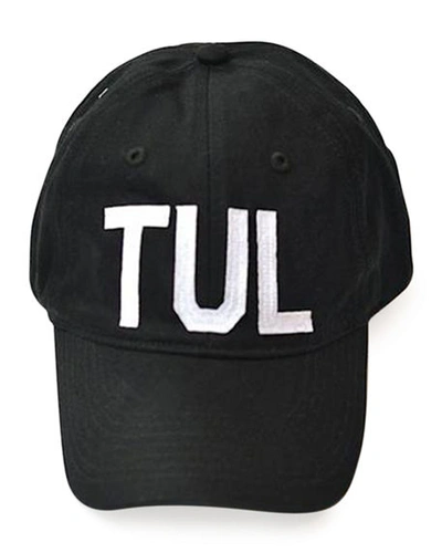 Aviate Tulsa Twill Baseball Cap In Black