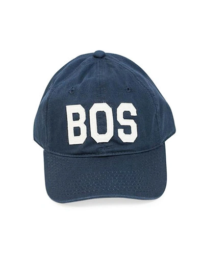 Aviate Boston Twill Baseball Cap In Navy