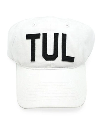Aviate Tulsa Twill Baseball Cap In White