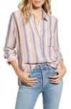 Rails Charli Striped Shirt In Mandalay Stripe