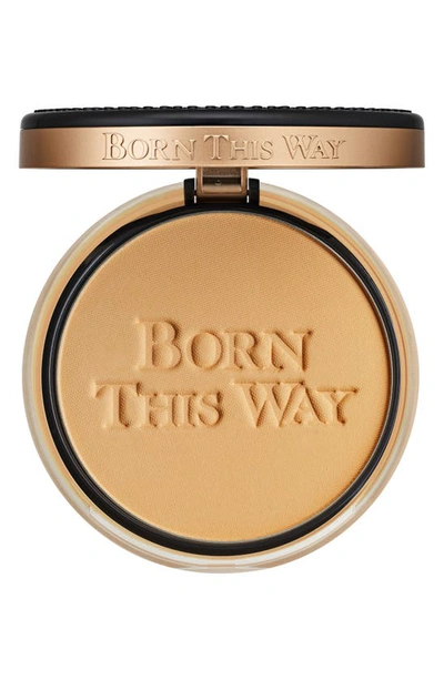 Too Faced Born This Way Undetectable Medium-to-full Coverage Powder Foundation In Golden Beige - Light W/ Golden Undertones