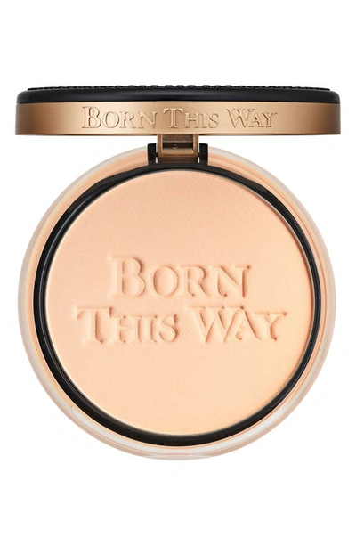 Too Faced Born This Way Undetectable Medium-to-full Coverage Powder Foundation In Cream Puff