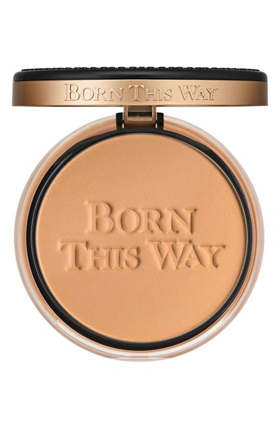 Too Faced Born This Way Buildable Coverage Powder Foundation In Taffy - Light Medium W/ Rosy Undertones