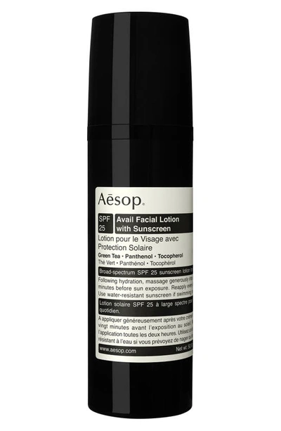 Aesop Avail Facial Lotion With Sunscreen Spf 25 1.8 Oz. In N,a