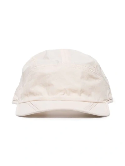 Y-3 Folda Shell Baseball Cap In White