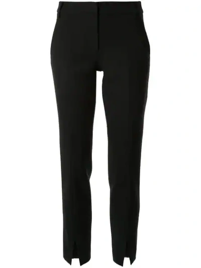 Tibi Anson Stretch Trousers In Black