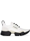 Givenchy Men's Jaw Glow-in-the-dark Chunky Sneakers In Off-white