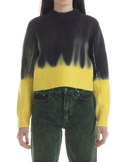 Proenza Schouler Dip Dye Crew-tie Dye Knits