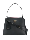 Prada Matinee Tote Bag In Black