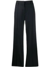 See By Chloé Flared Tailored Trousers In Blue