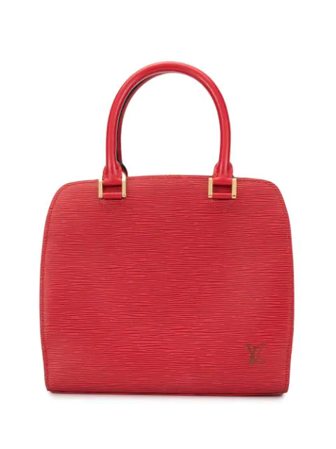 Pre-Owned Louis Vuitton Pont Neuf Top-handle Bag In Red | ModeSens