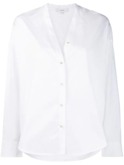 Vince Minimal Blouse In White