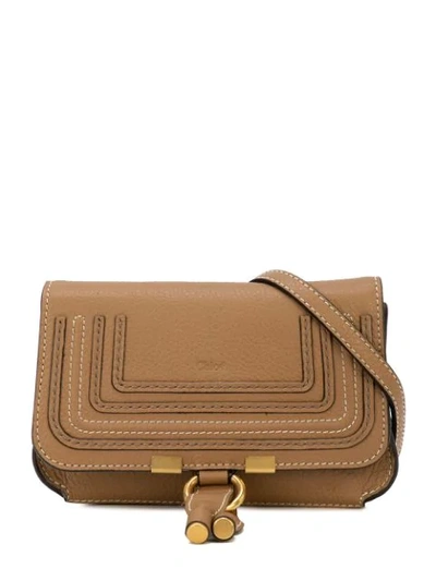 Chloé Marcie Belt Bag In Brown