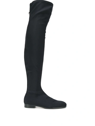 Sergio Rossi Jodie Boots In Black