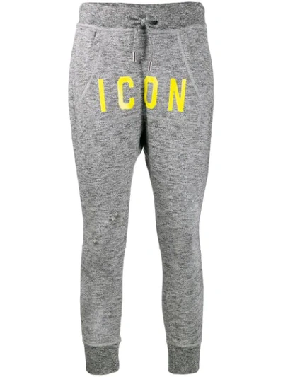 Dsquared2 Icon Track Trousers In Grey