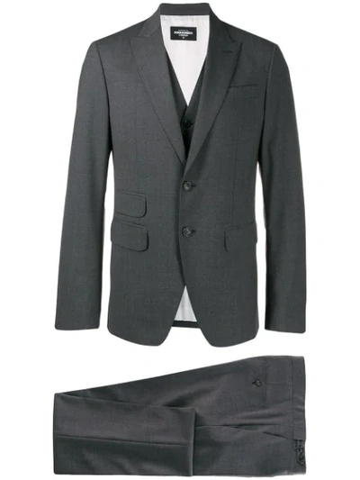 Dsquared2 Two-piece Suit In 860 Grey