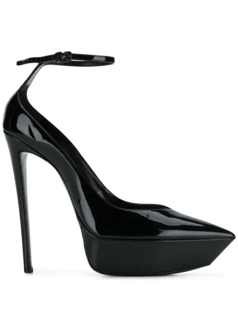 saint laurent platform pumps