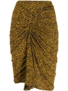 Isabel Marant Jominy Skirt In Yellow
