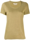 Isabel Marant Étoile Round Neck T-shirt In Green