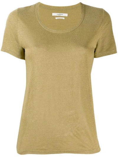 Isabel Marant Étoile Round Neck T-shirt In Green
