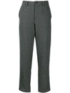 Y's High Waisted Trousers In 1 Charcoal