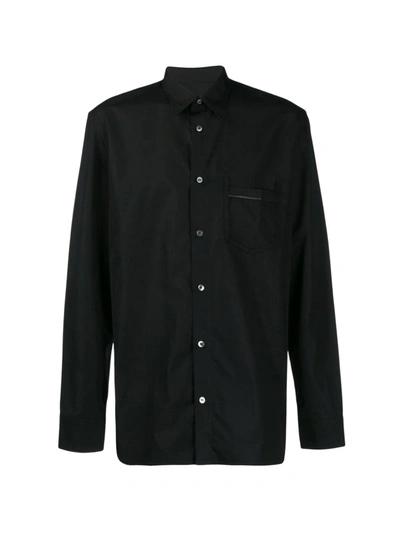 Maison Margiela Minimal Shirt In Black