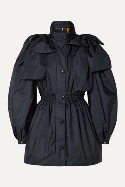 Moncler Genius 4 Simone Rocha Susan Bow-embellished Shell Down Jacket In Navy